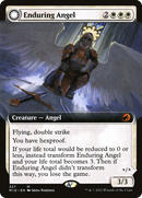Enduring Angel (Extended Art) (MID-327)  - Innistrad: Midnight Hunt: (Extended Art, Double Faced Transform)