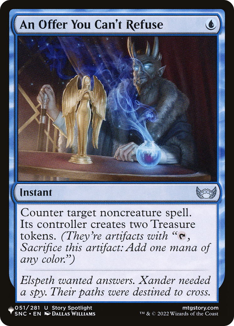 An Offer You Can't Refuse (LIST-051/281)  - The List