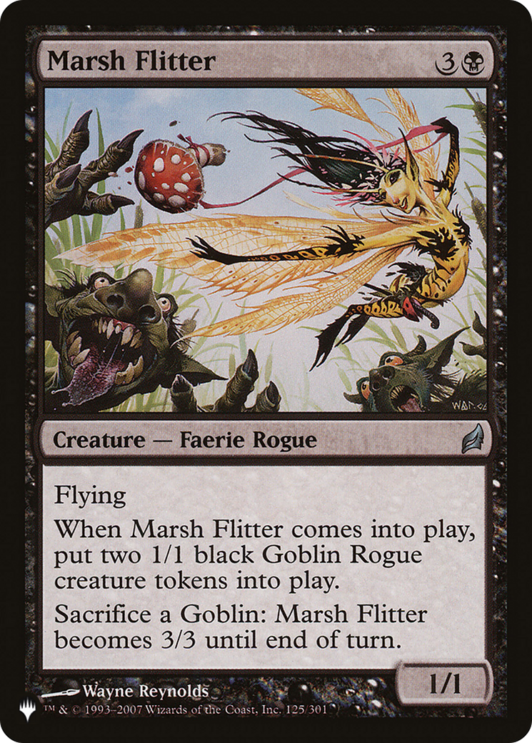 Marsh Flitter (LIST-LRW-125)  - The List
