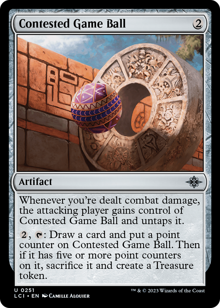 Contested Game Ball (LCI-251)  - The Lost Caverns of Ixalan