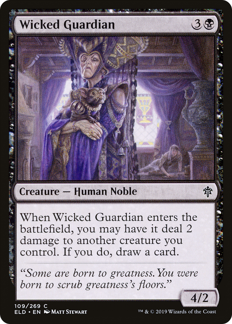 Wicked Guardian (ELD-109)  - Throne of Eldraine