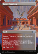 Boros Garrison (Borderless) (2X2-401) - Double Masters 2022 (Borderless) Foil