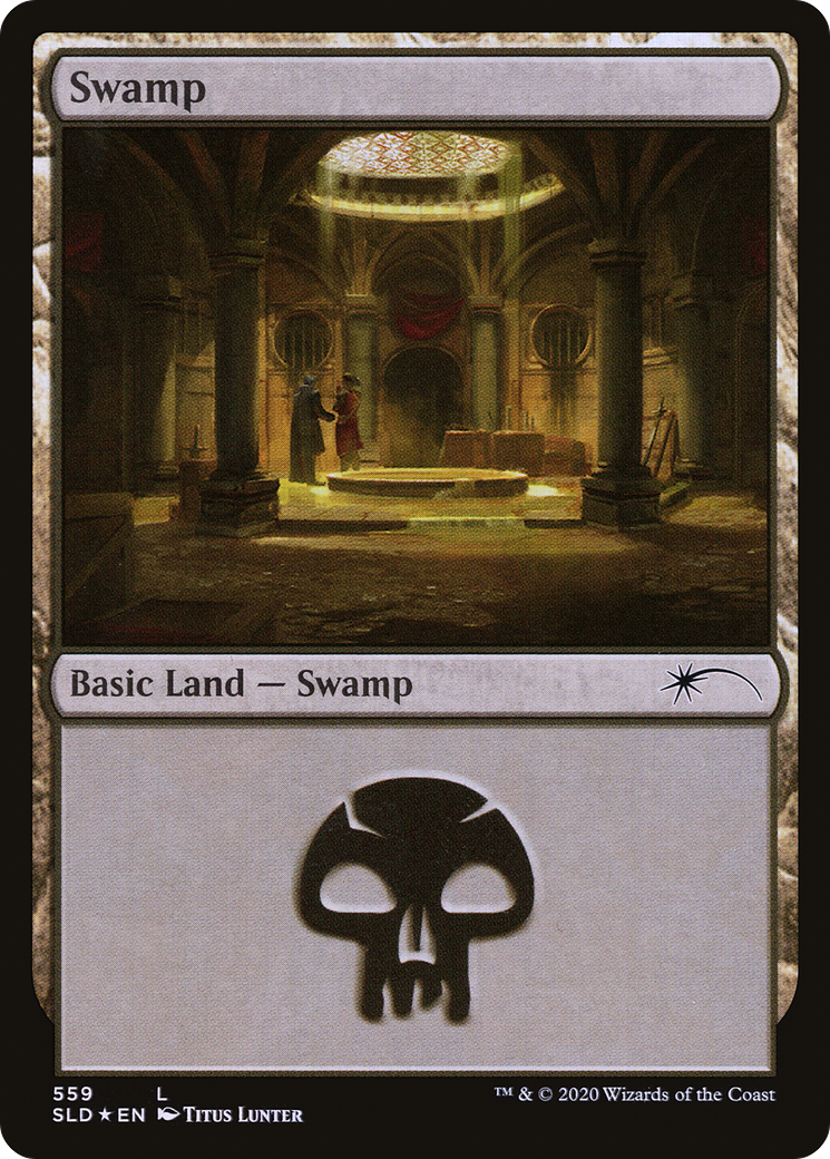 Swamp (559) (SLD-559)  Foil - Secret Lair Drop