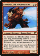 Shimatsu the Bloodcloaked (CHK-186) - Champions of Kamigawa Foil