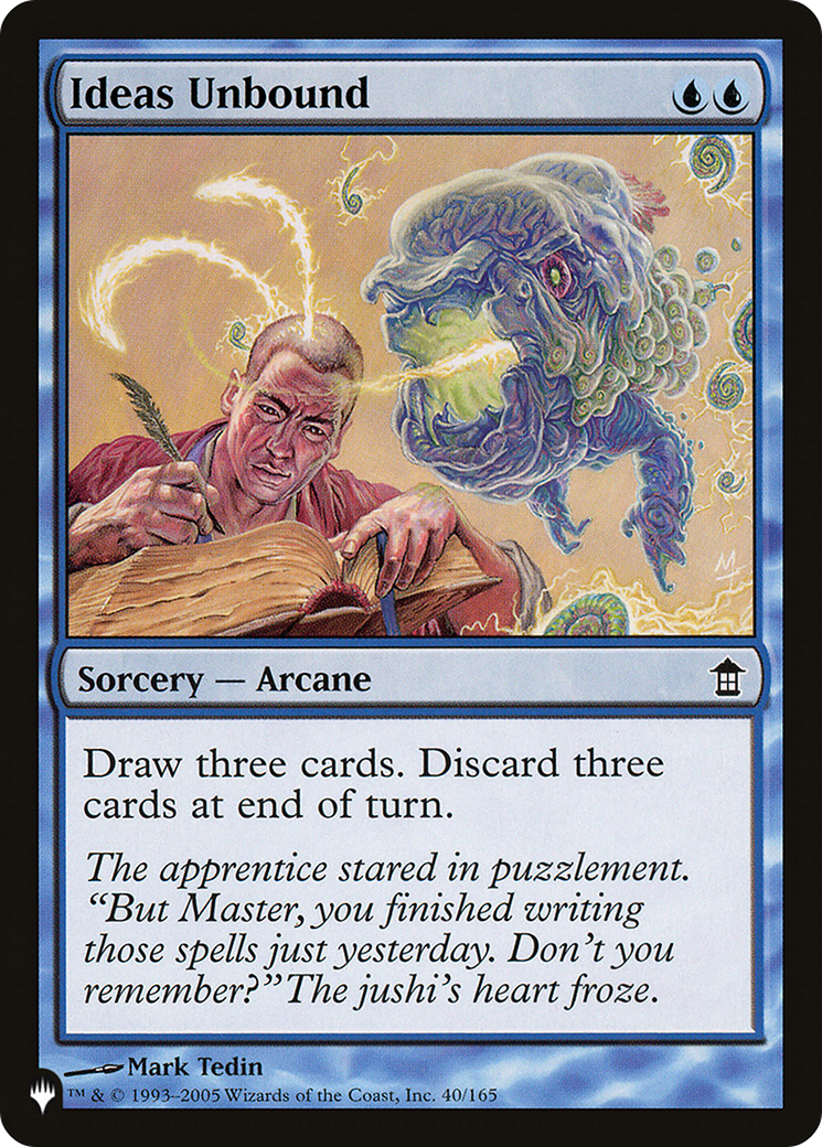 Ideas Unbound (LIST-SOK-40)  - The List