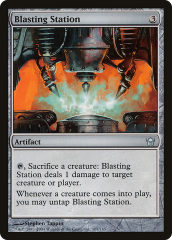 Blasting Station (5DN-107)  Foil - Fifth Dawn