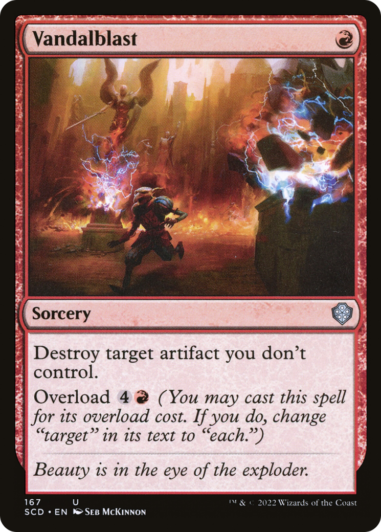 Vandalblast (SCD-167)  - Starter Commander Decks