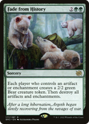 Fade from History (BRO-177)  Foil - The Brothers' War