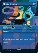 Mental Misstep (SLD-1179) - Secret Lair Drop (Borderless)