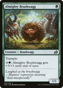 Almighty Brushwagg (IKO-143)  Foil - Ikoria: Lair of Behemoths