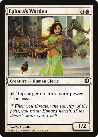 Ephara's Warden (THS-010)  - Theros