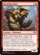 Rumbling Ruin (RNA-112)  - Ravnica Allegiance