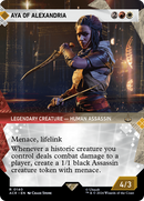 Aya of Alexandria (Showcase) (ACR-140)  - Assassin's Creed: (Showcase) (Borderless)