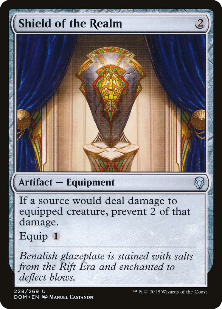Shield of the Realm (DOM-228)  Foil - Dominaria