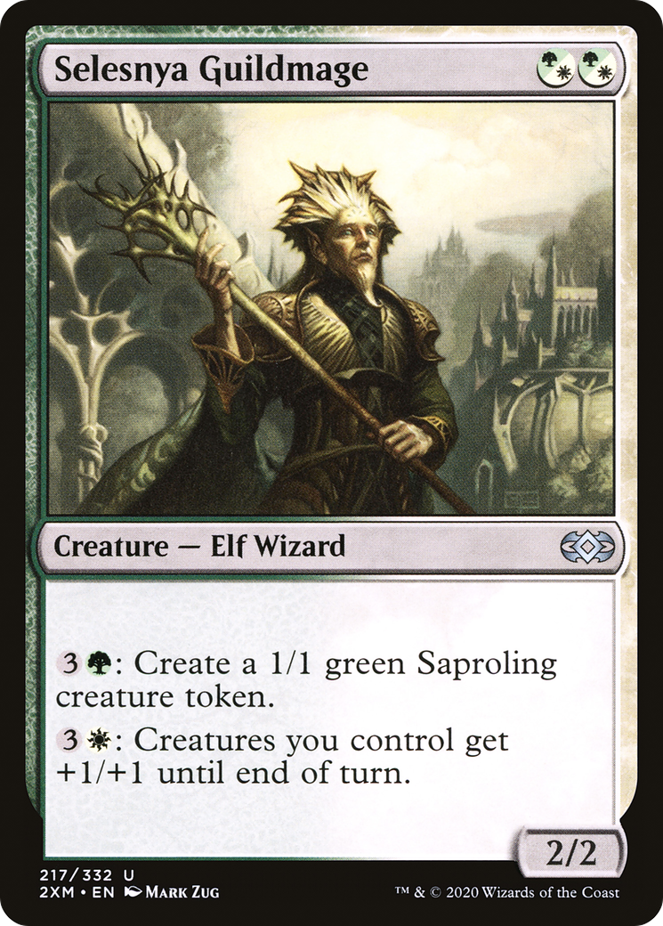 Selesnya Guildmage (2XM-217)  - Double Masters
