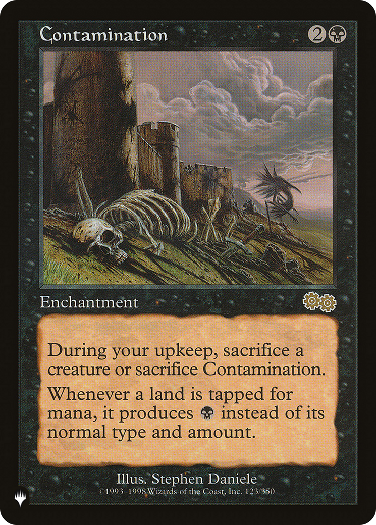 Contamination (LIST-123/350)  - The List