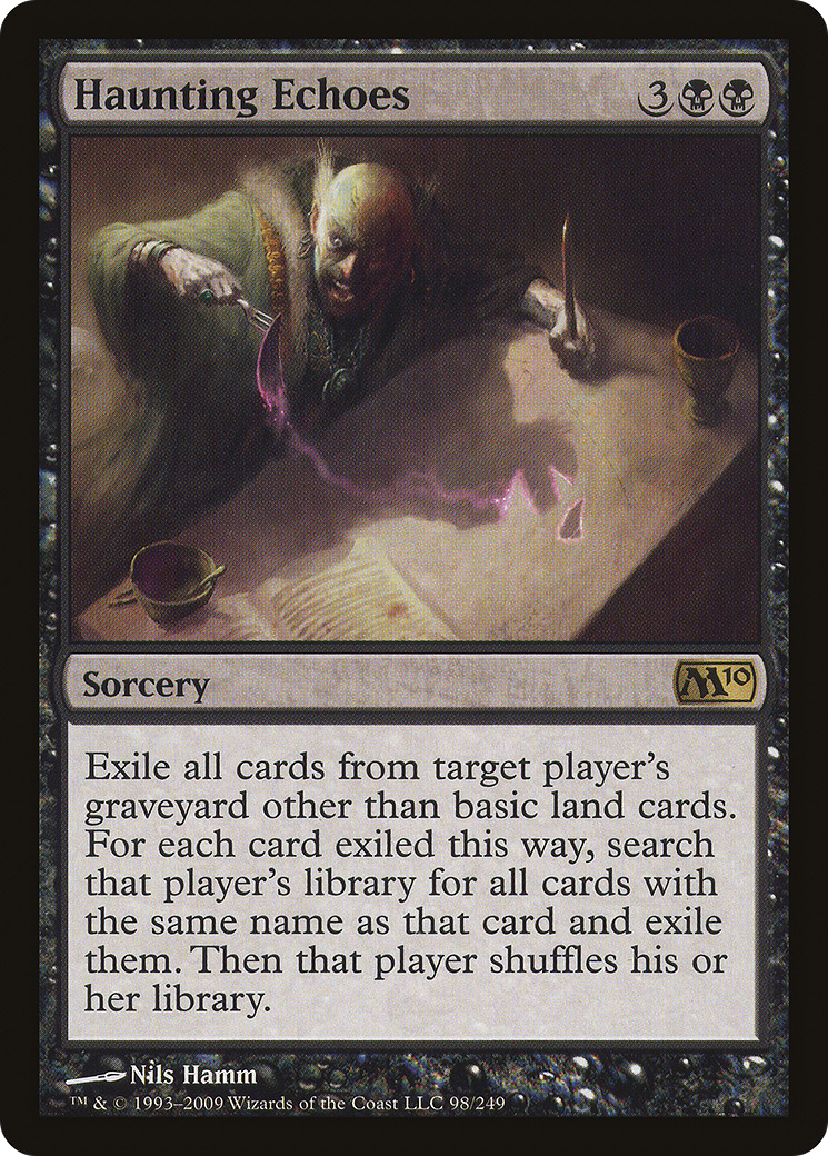Haunting Echoes (M10-098)  Foil - Magic 2010