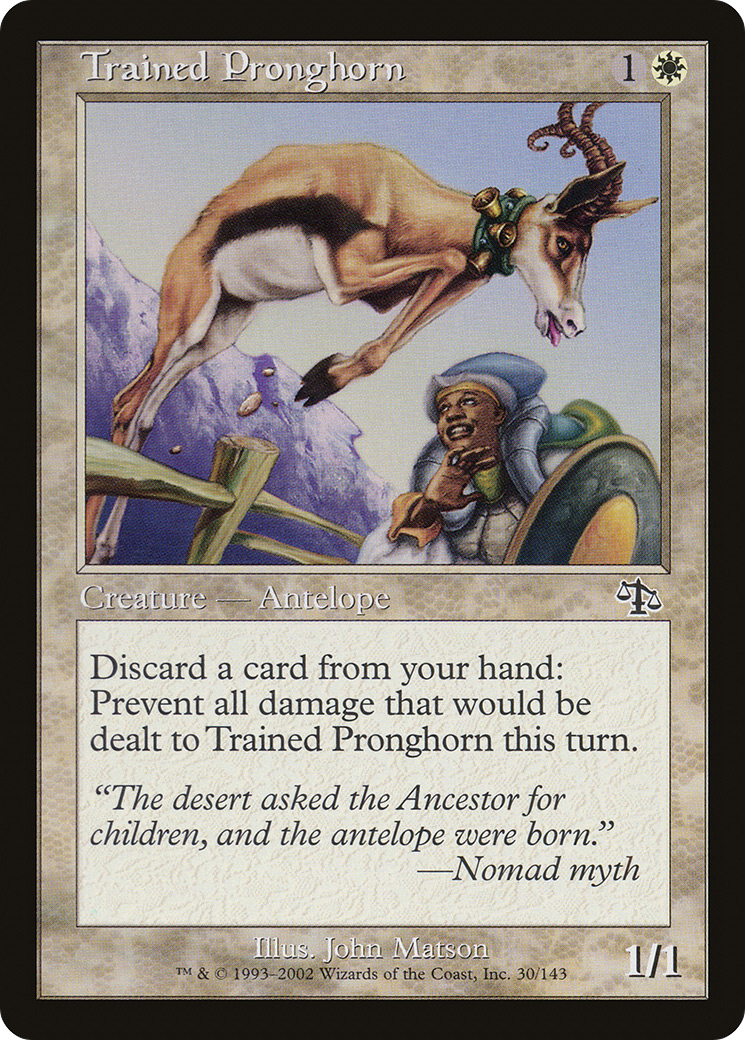 Trained Pronghorn (JUD-030)  - Judgment