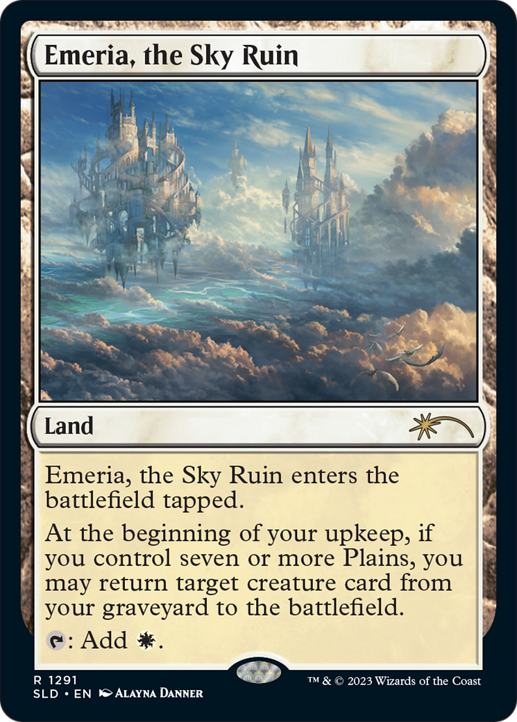 Emeria, the Sky Ruin (SLD-1291)  - Secret Lair Drop