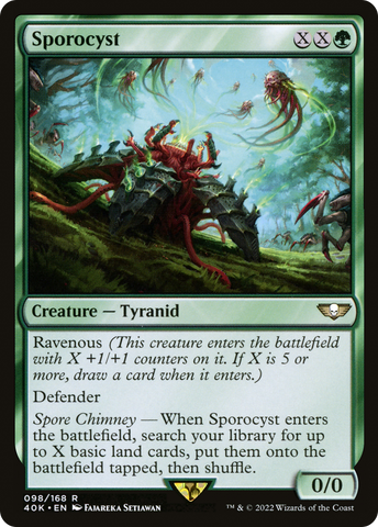 Sporocyst (40K-098)  - Warhammer 40,000 Commander