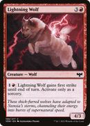 Lightning Wolf (VOW-168)  - Innistrad: Crimson Vow