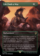 Life Finds a Way (Borderless) (REX-005)  Foil - Jurassic World Collection