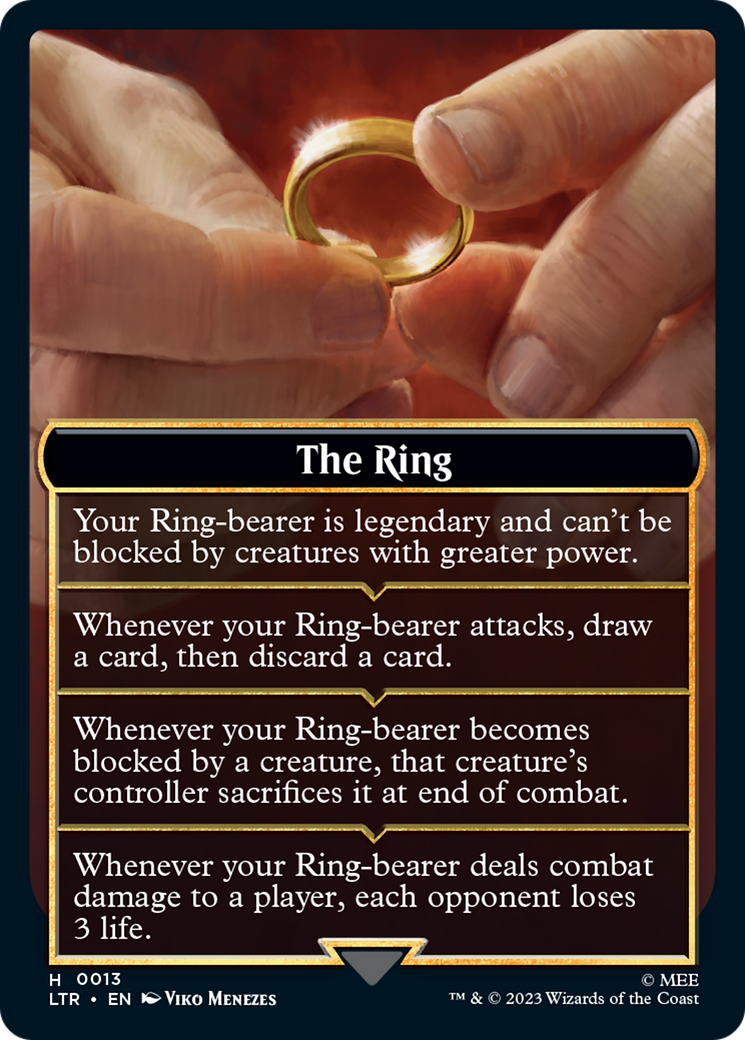 The Ring // The Ring Tempts You (TLTR-H13)  - Tales of Middle-earth Tokens