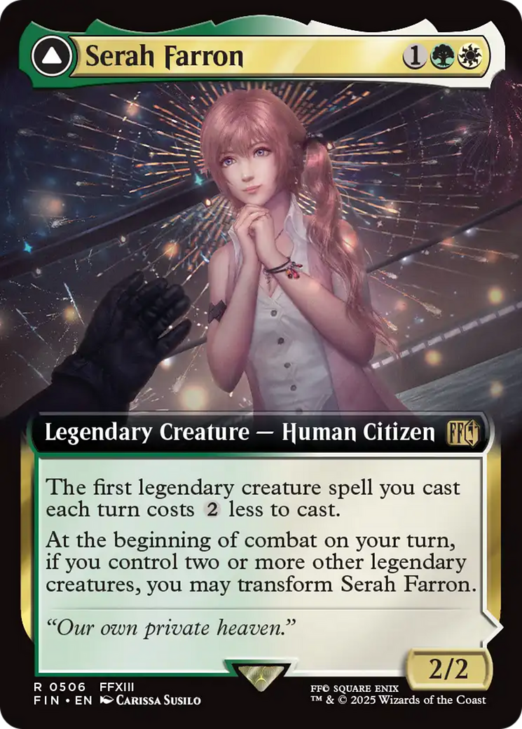 Serah Farron (Extended Art) (FIN-506)  Foil - FINAL FANTASY: (Extended Art)