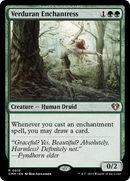 Verduran Enchantress (CMM-915)  - Commander Masters