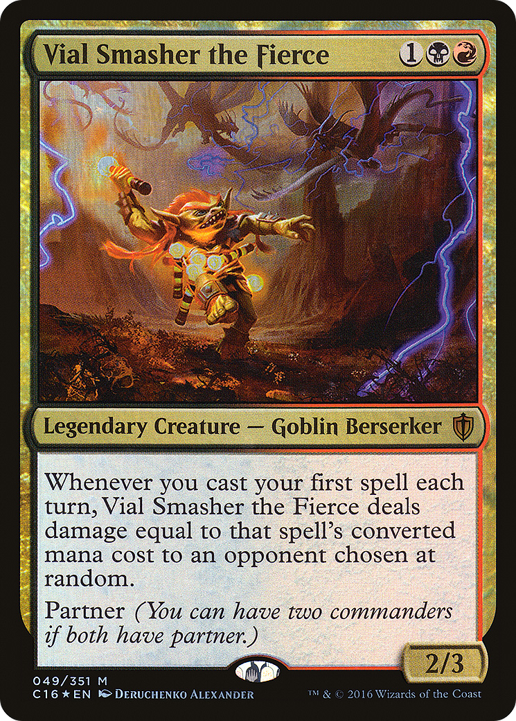 Vial Smasher the Fierce (C16-049)  Foil - Commander 2016