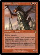 Hellkite Tyrant (Retro Frame) (RVR-333)  Foil - Ravnica Remastered