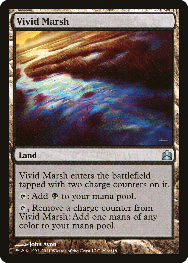Vivid Marsh (CMD-296)  - Commander 2011