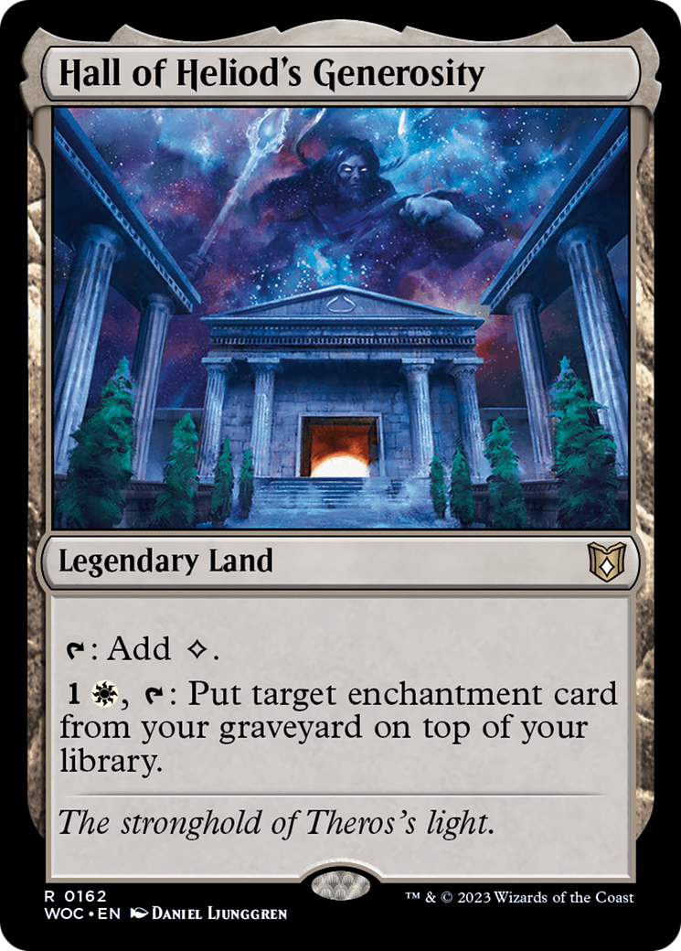 Hall of Heliod's Generosity (WOC-162)  - Wilds of Eldraine Commander