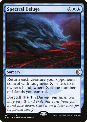 Spectral Deluge (KHC-007)  - Kaldheim Commander