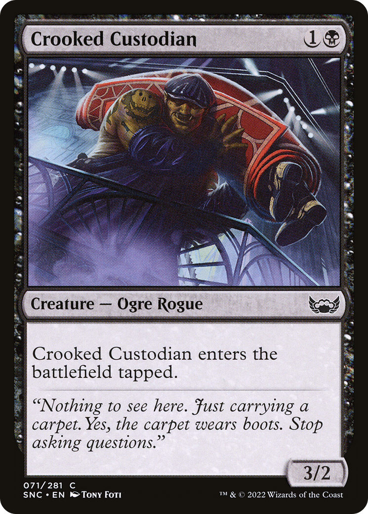 Crooked Custodian (SNC-071)  - Streets of New Capenna
