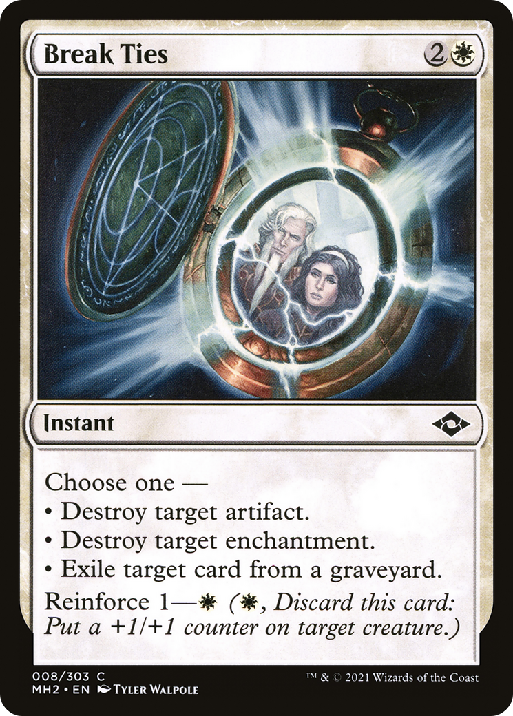 Break Ties (MH2-008)  Foil - Modern Horizons 2