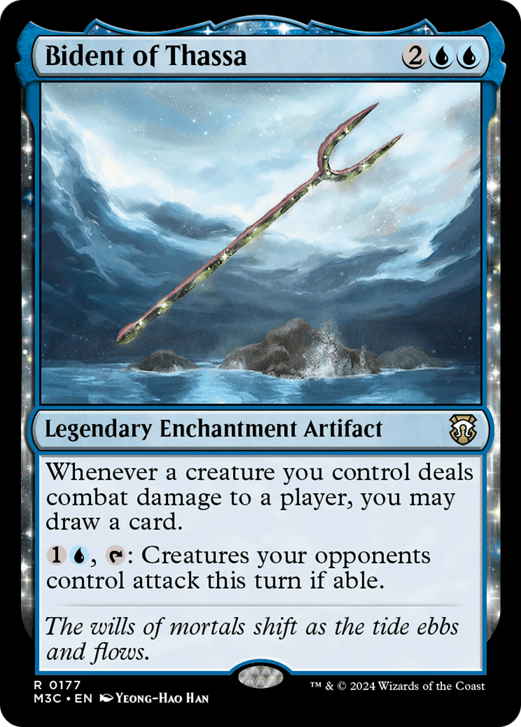 Bident of Thassa (M3C-177)  - Modern Horizons 3 Commander