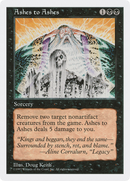 Ashes to Ashes (5ED-141)  - Fifth Edition
