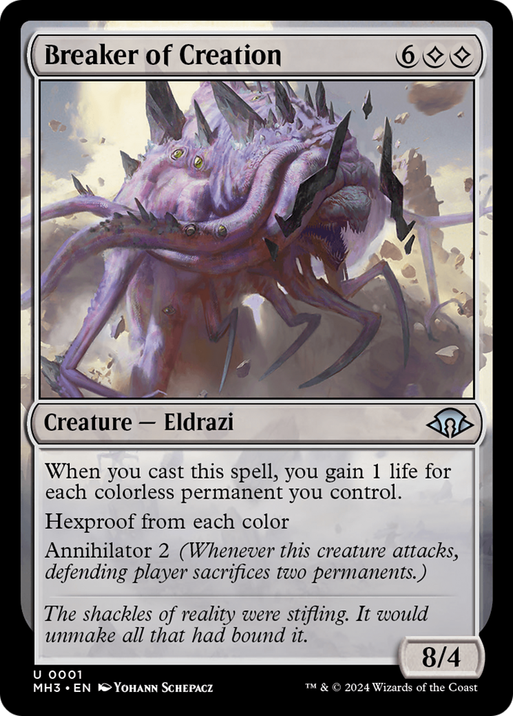 Breaker of Creation (MH3-001)  Foil - Modern Horizons 3