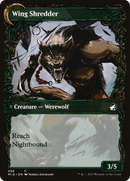 Bird Admirer (Showcase) (MID-298) - Innistrad: Midnight Hunt: (Showcase, Double Faced Transform) Foil