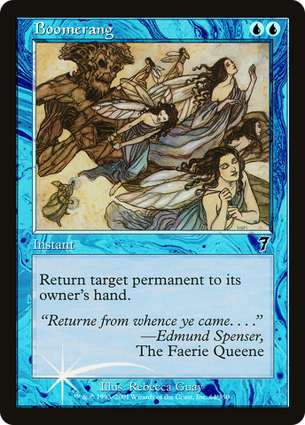 Boomerang (7ED-64★) - Seventh Edition Foil
