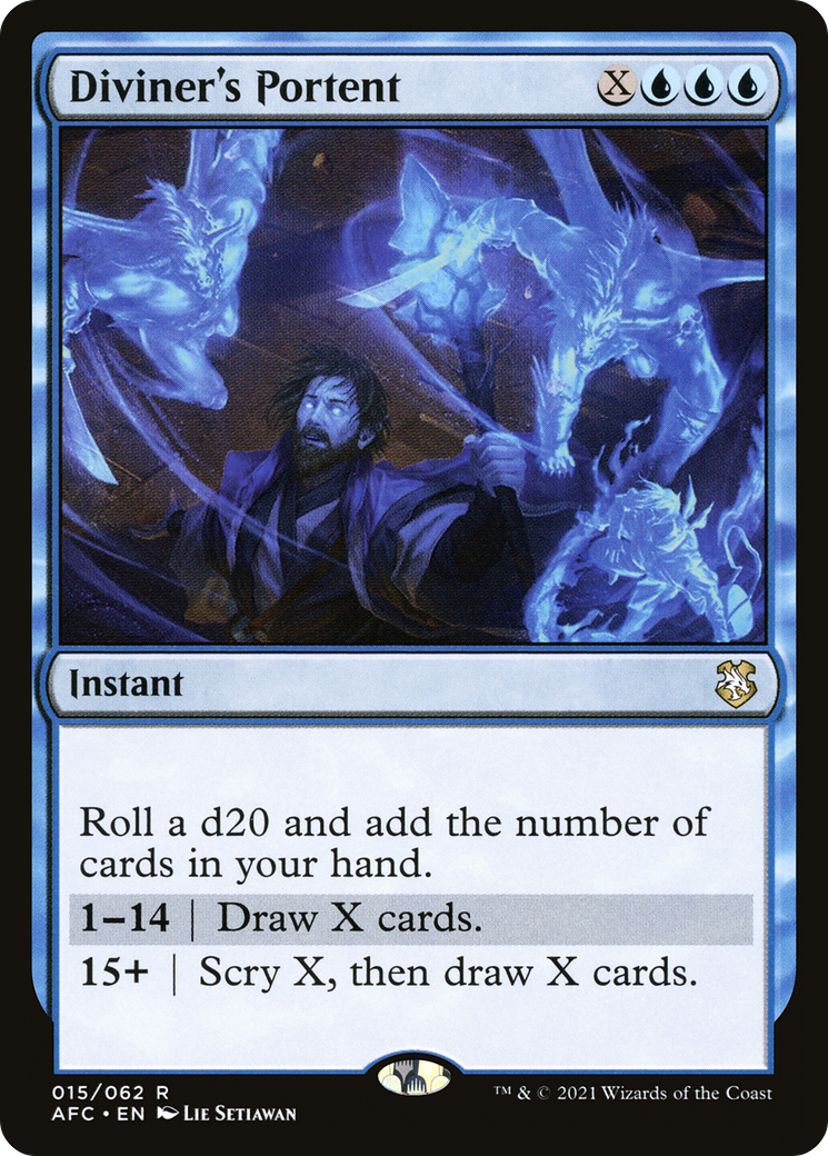 Diviner's Portent (AFC-015) - Adventures in the Forgotten Realms Commander
