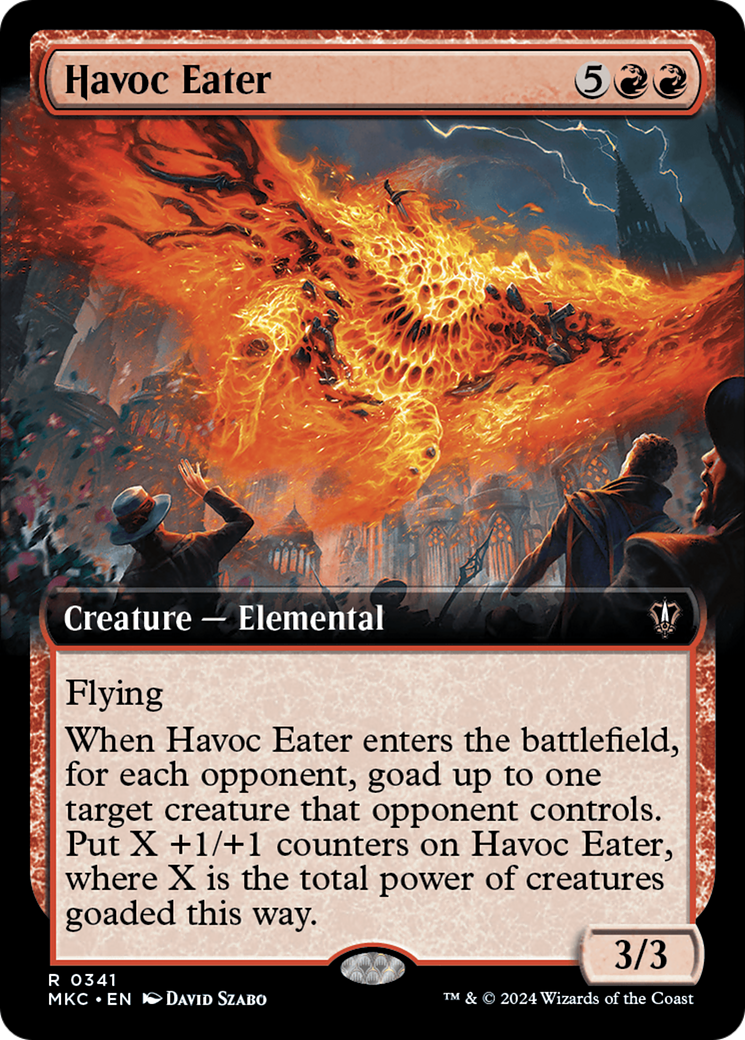 Havoc Eater (Extended Art) (MKC-341)  - Murders at Karlov Manor Commander: (Extended Art)
