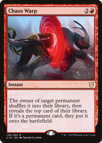Chaos Warp (C19-136)  - Commander 2019