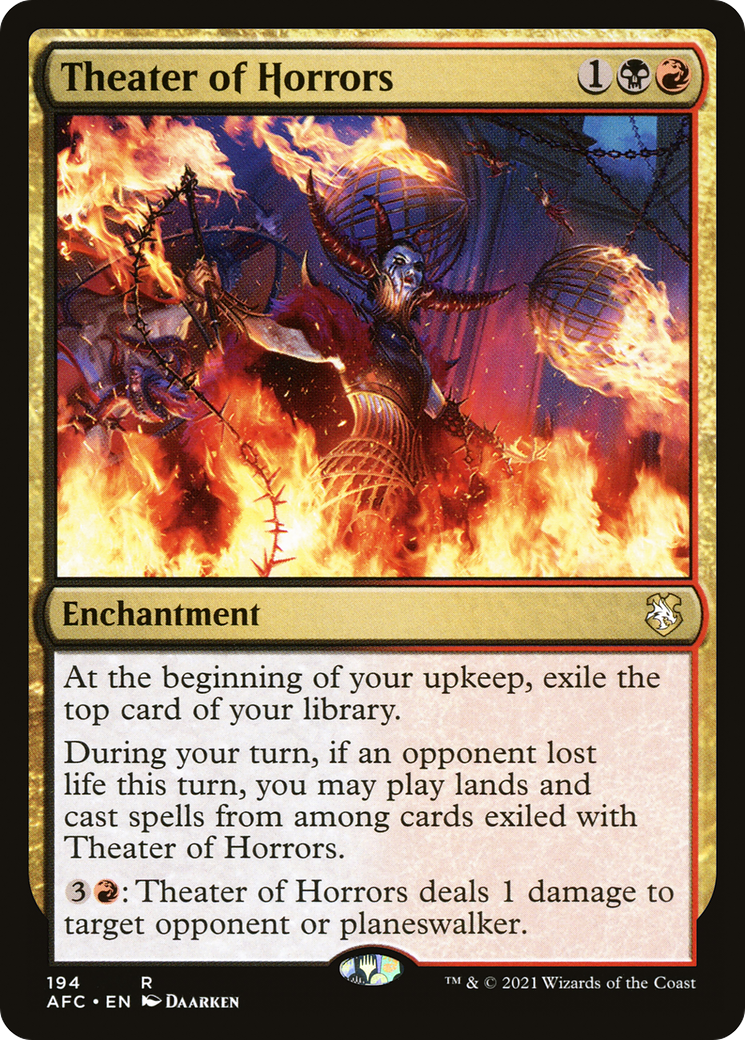 Theater of Horrors (AFC-194)  - Forgotten Realms Commander