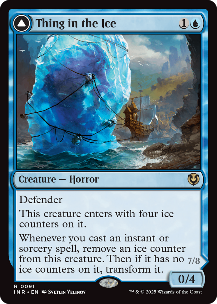 Thing in the Ice (INR-091)  - Innistrad Remastered