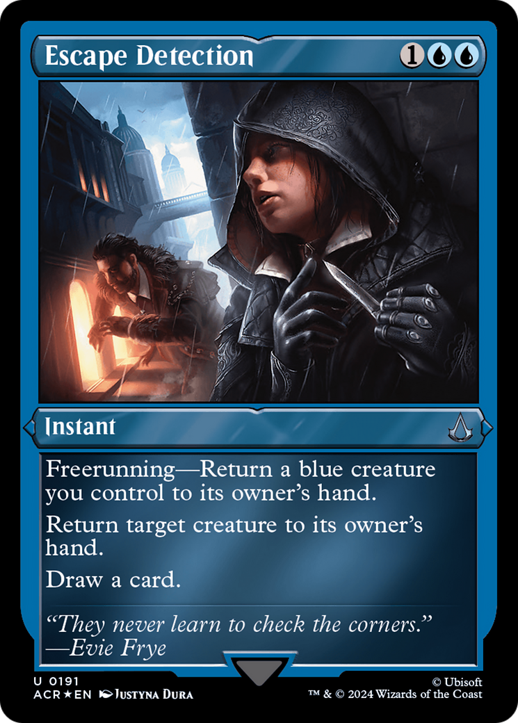 Escape Detection (ACR-191)  Etched Foil - Assassin's Creed