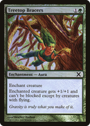 Treetop Bracers (10E-304★)  Foil - Tenth Edition