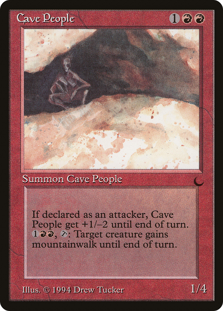 Cave People (DRK-)  - The Dark