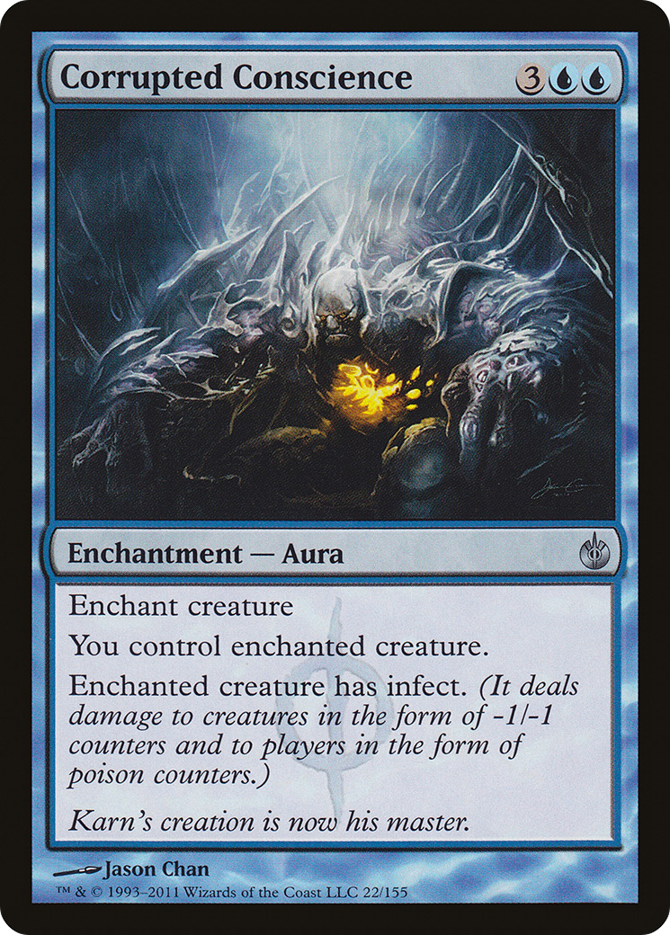 Corrupted Conscience (MBS-022)  Foil - Mirrodin Besieged